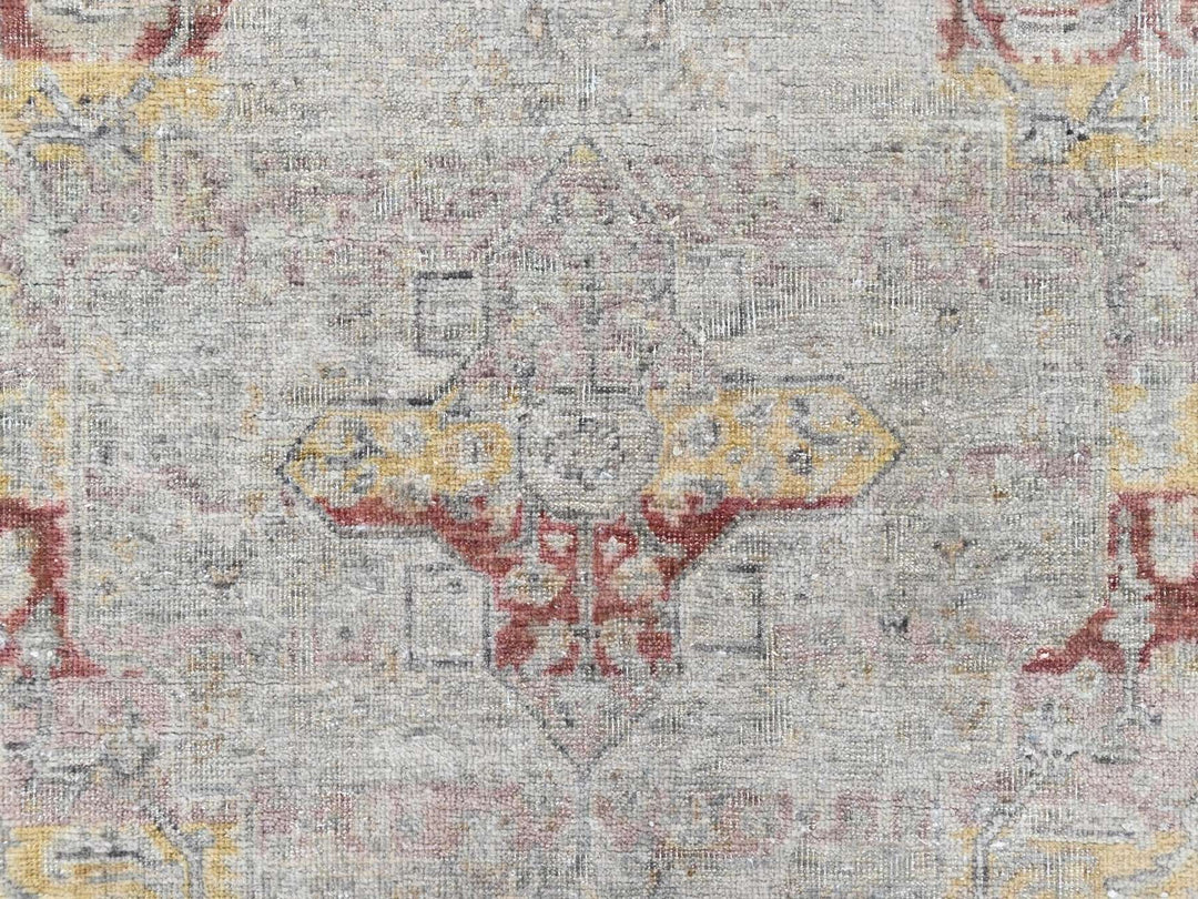 3'0" x 4'11" New Hand Knotted Ivory Wool Rectangle Oriental Rug - MOA10210391