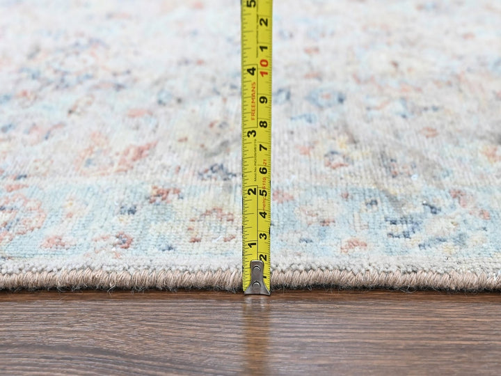 2'0" x 3'0" New Hand Knotted Pink Wool Rectangle Oriental Rug - MOA10210399