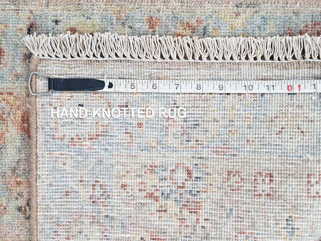 2'0" x 3'0" New Hand Knotted Pink Wool Rectangle Oriental Rug - MOA10210399