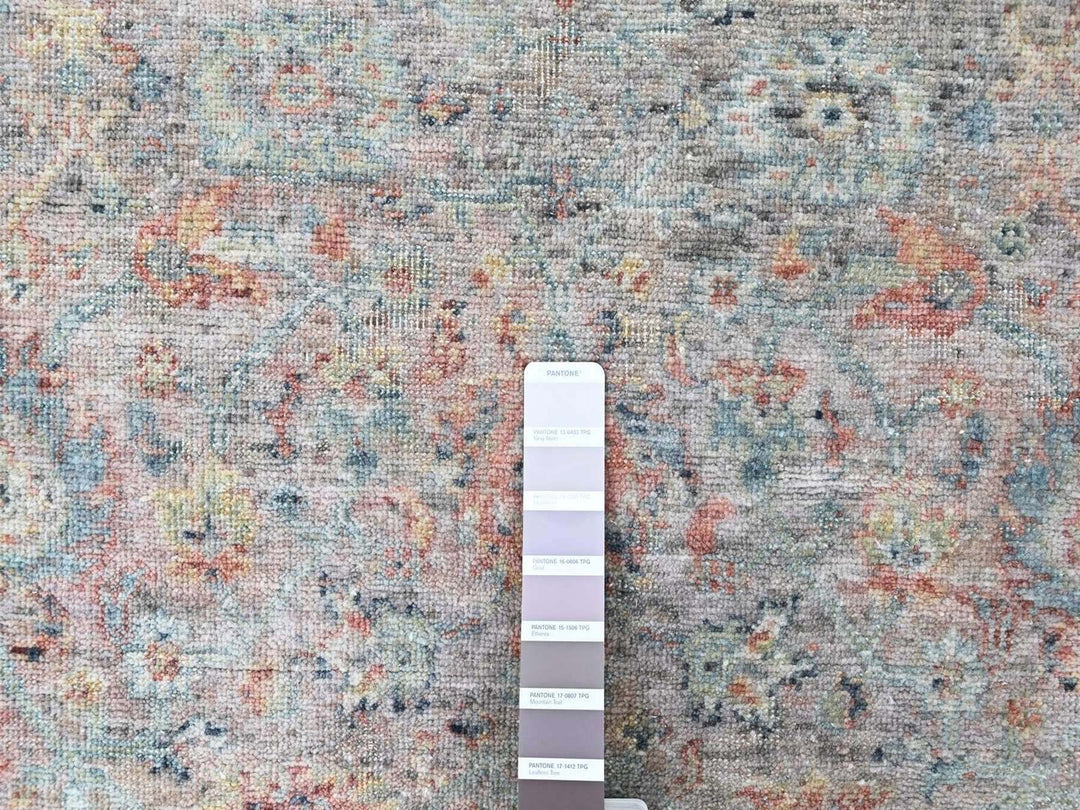 3'0" x 4'10" New Hand Knotted Pink Wool Rectangle Oriental Rug - MOA10210418