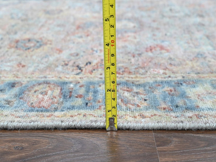 3'0" x 4'10" New Hand Knotted Pink Wool Rectangle Oriental Rug - MOA10210418