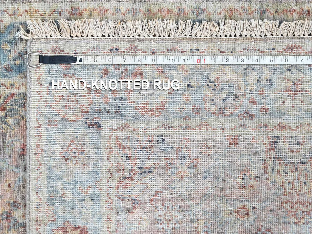 3'0" x 4'10" New Hand Knotted Pink Wool Rectangle Oriental Rug - MOA10210418