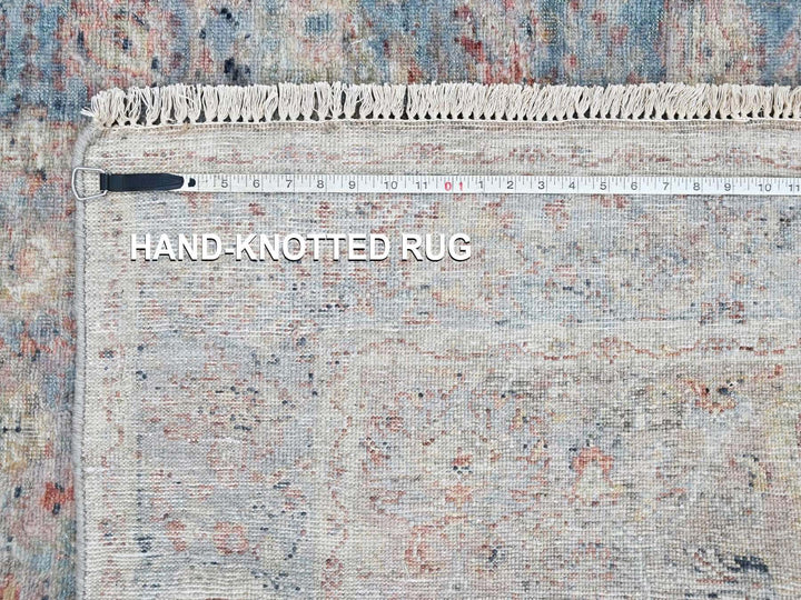 3'11" x 5'11" New Hand Knotted Pink Silk Rectangle Oriental Rug - MOA10210419