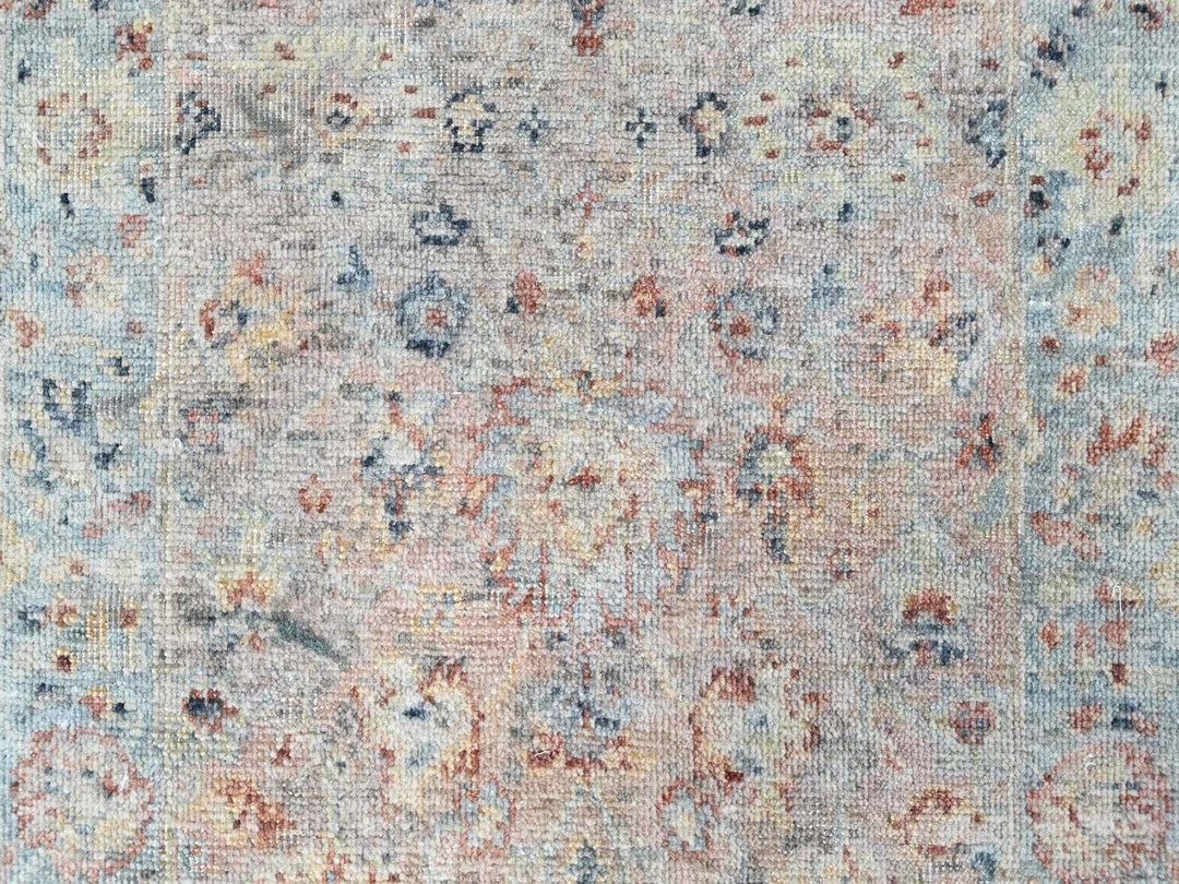 2'0" x 3'0" New Hand Knotted Pink Wool Rectangle Oriental Rug - MOA10210425