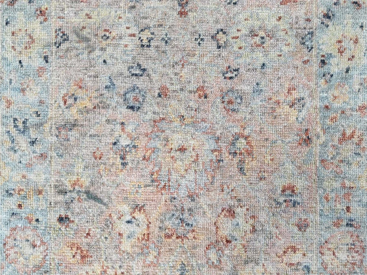 2'0" x 3'0" New Hand Knotted Pink Wool Rectangle Oriental Rug - MOA10210425