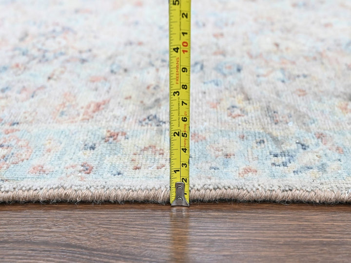 2'0" x 3'0" New Hand Knotted Pink Wool Rectangle Oriental Rug - MOA10210425