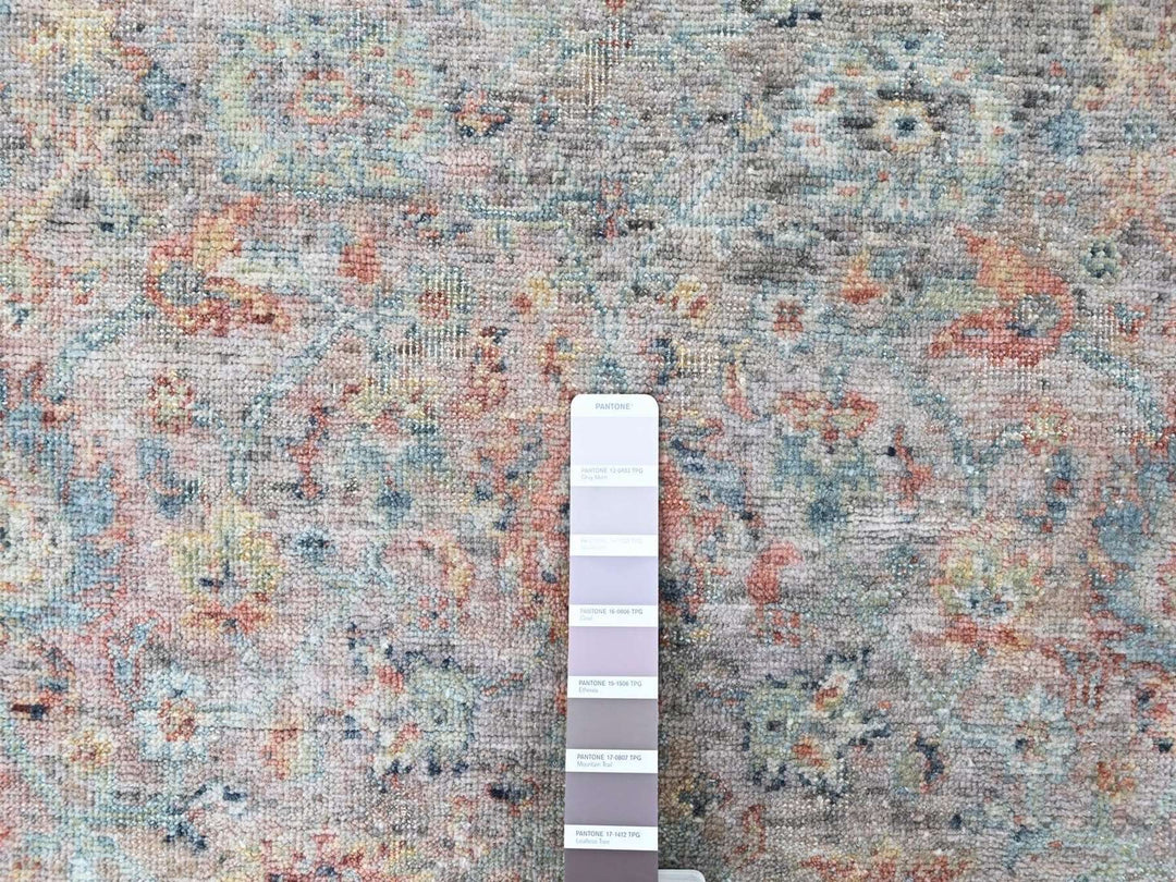 3'0" x 4'11" New Hand Knotted Pink Wool Rectangle Oriental Rug - MOA10210466