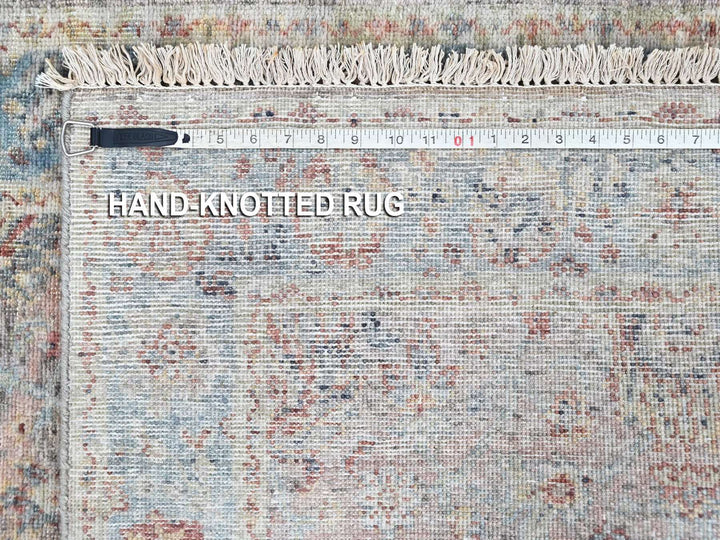 3'0" x 4'11" New Hand Knotted Pink Wool Rectangle Oriental Rug - MOA10210466