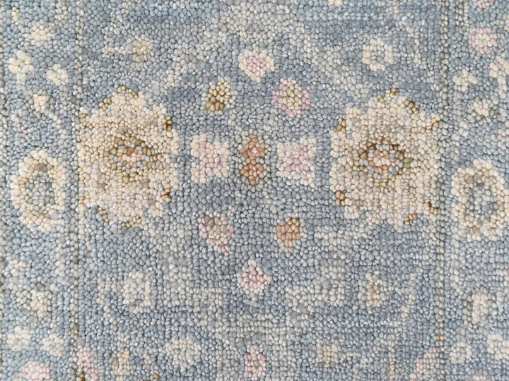 2'0" x 3'1" New Hand Knotted Blue Wool Rectangle Oriental Rug - MOA10210474