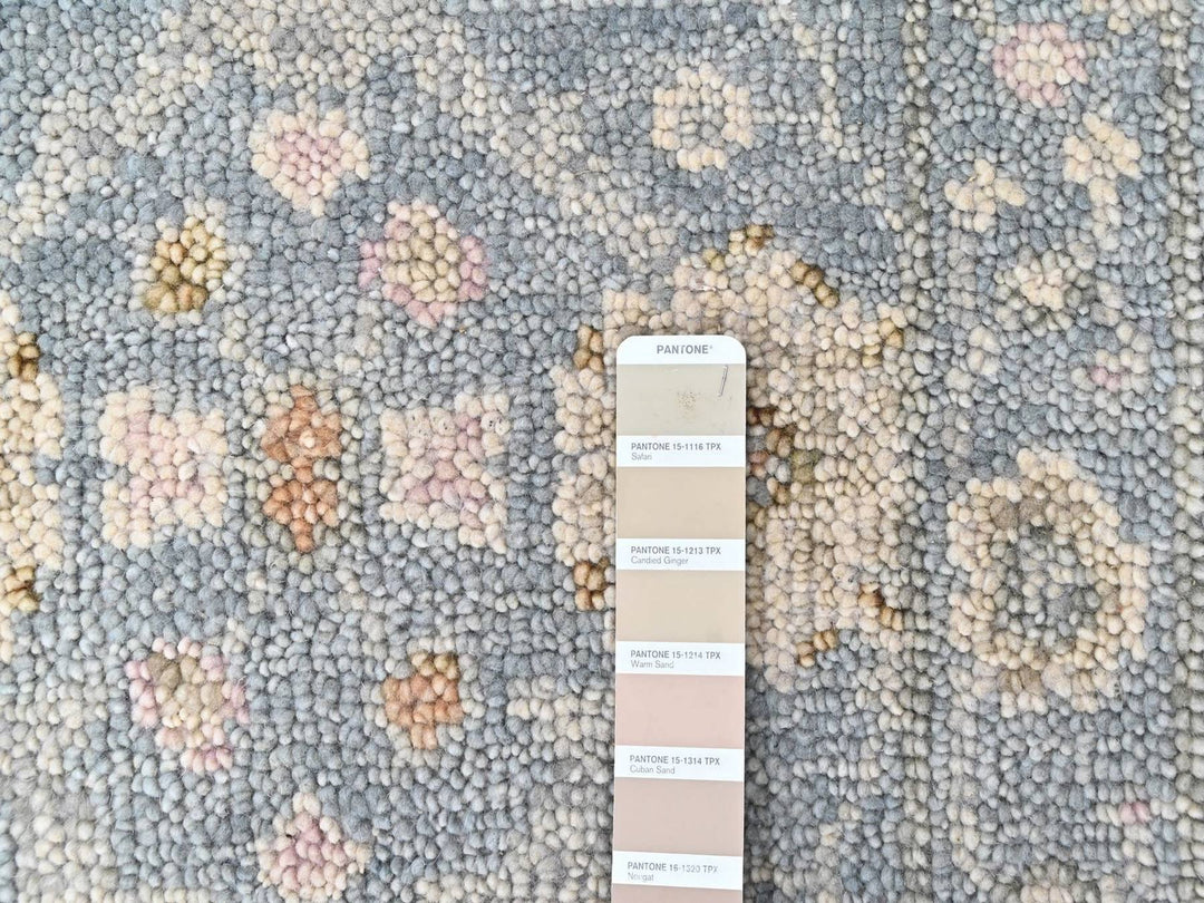 2'0" x 3'1" New Hand Knotted Blue Wool Rectangle Oriental Rug - MOA10210475