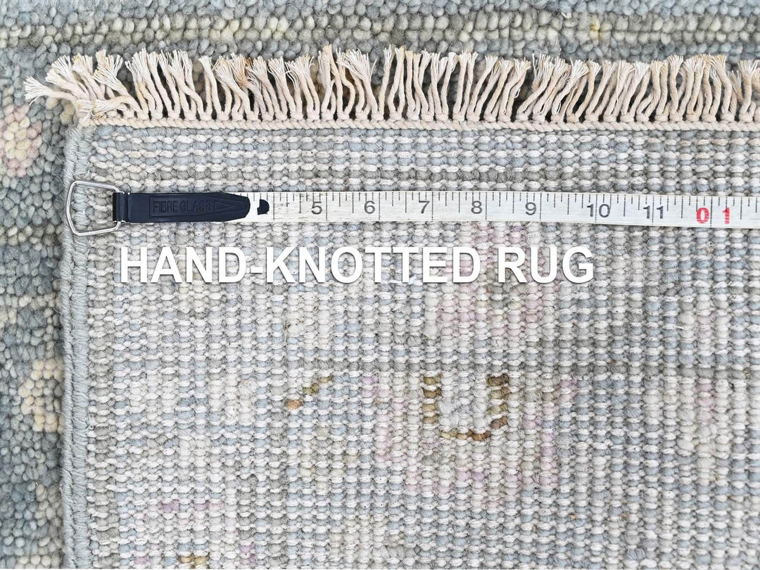 2'0" x 3'1" New Hand Knotted Blue Wool Rectangle Oriental Rug - MOA10210475