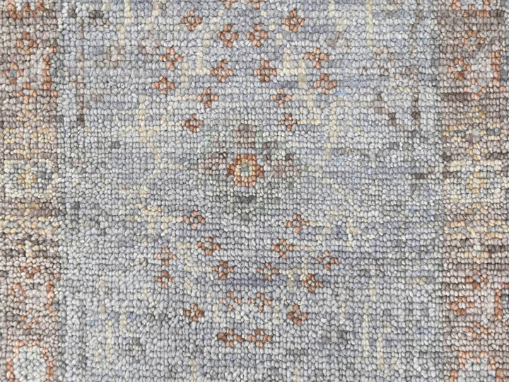 2'0" x 3'0" New Hand Knotted Grey Wool Rectangle Oriental Rug - MOA10210489