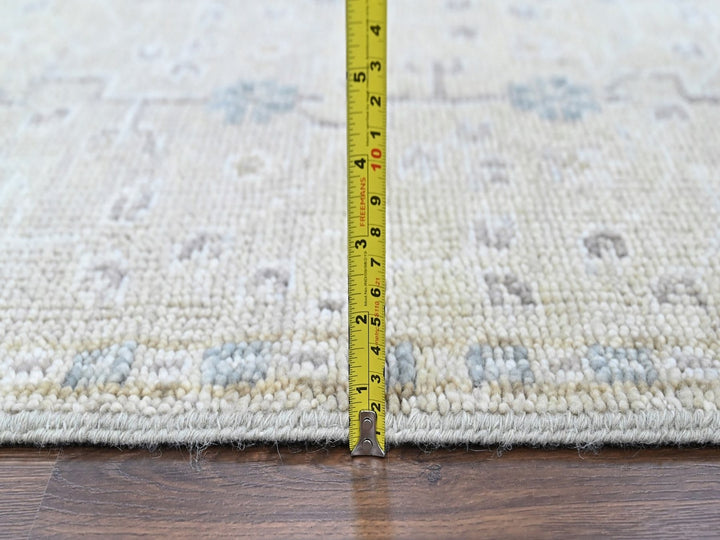 2'0" x 2'11" New Hand Knotted Green Wool Rectangle Oriental Rug - MOA10210498
