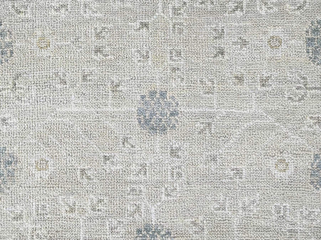 10'0" x 13'11" New Hand Knotted Green Wool Rectangle Oriental Rug - MOA10210500