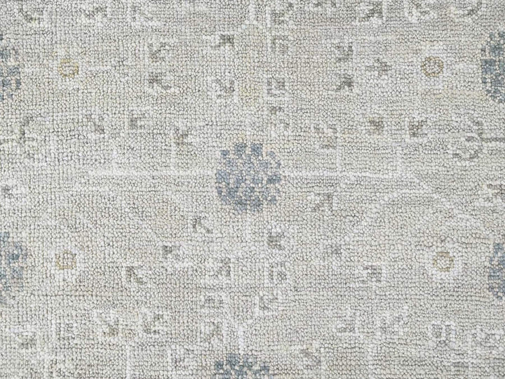 10'0" x 13'11" New Hand Knotted Green Wool Rectangle Oriental Rug - MOA10210500