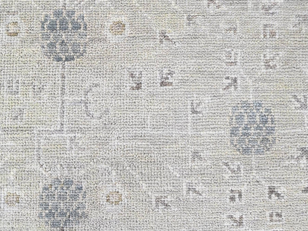11'11" x 14'11" New Hand Knotted Green Wool Rectangle Oriental Rug - MOA10210501