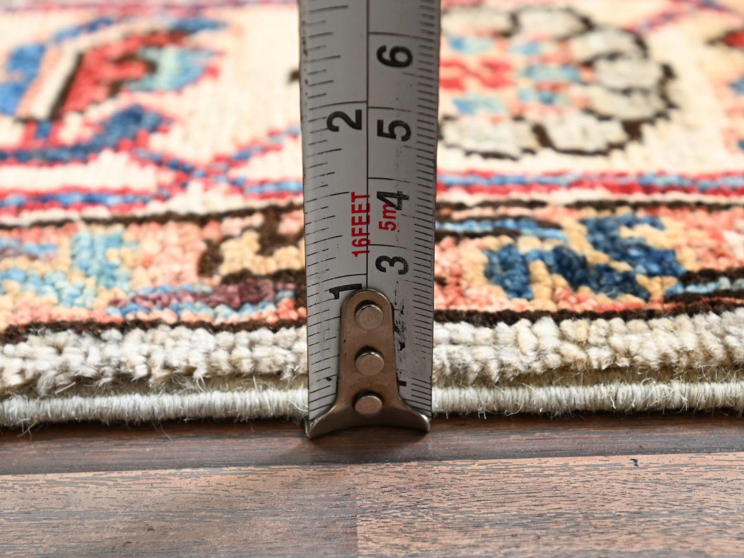 2'10" x 15'0" New Hand Knotted Grey Wool Runner Oriental Rug - MOA1021067