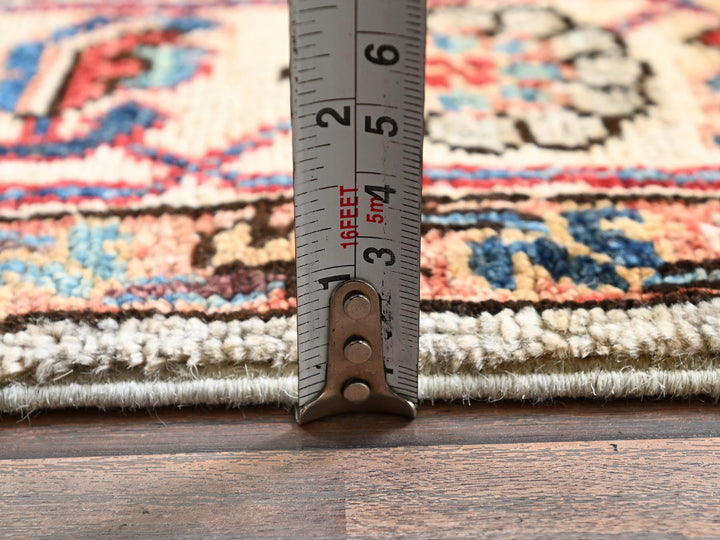 2'10" x 15'0" New Hand Knotted Grey Wool Runner Oriental Rug - MOA1021067