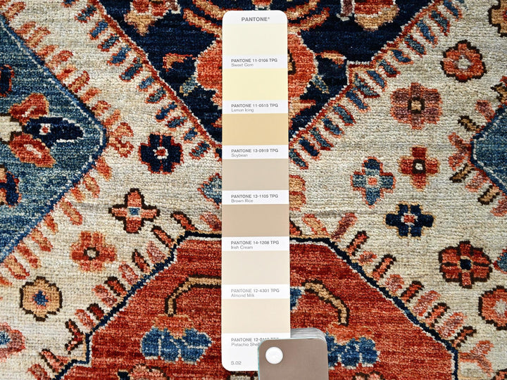 2'7" x 4'10" New Hand Knotted Ivory Wool Rectangle Oriental Rug - MOA1021083