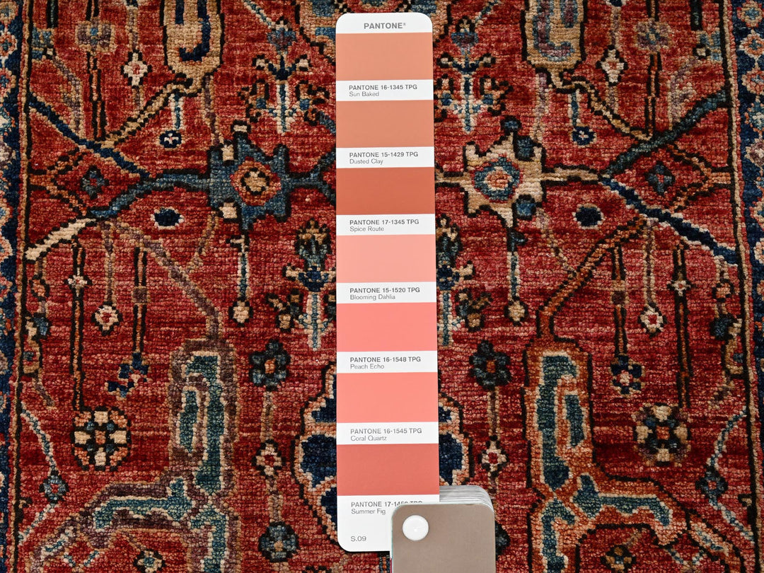 2'0" x 5'10" New Hand Knotted Red Wool Runner Oriental Rug - MOA1021137