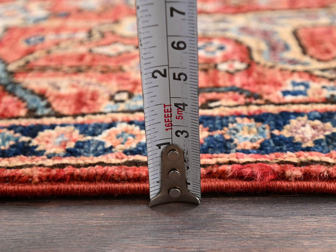 2'0" x 5'10" New Hand Knotted Red Wool Runner Oriental Rug - MOA1021137