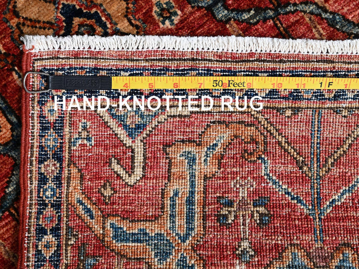 2'0" x 5'10" New Hand Knotted Red Wool Runner Oriental Rug - MOA1021137