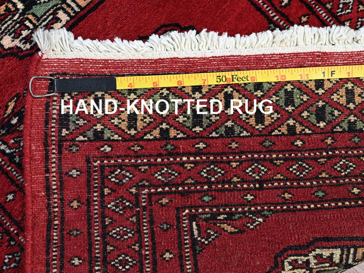2'0" x 6'2" New Hand Knotted Red Wool Runner Oriental Rug - MOA1021298