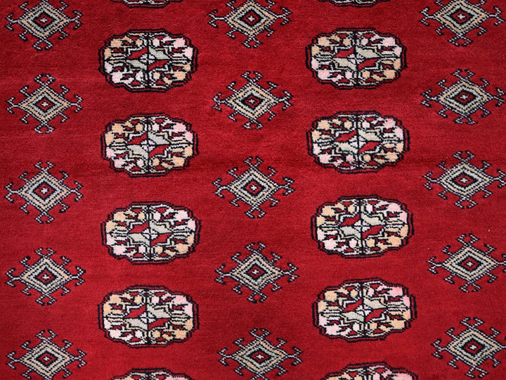 9'4" x 12'0" New Hand Knotted Red Wool Rectangle Oriental Rug - MOA1021327