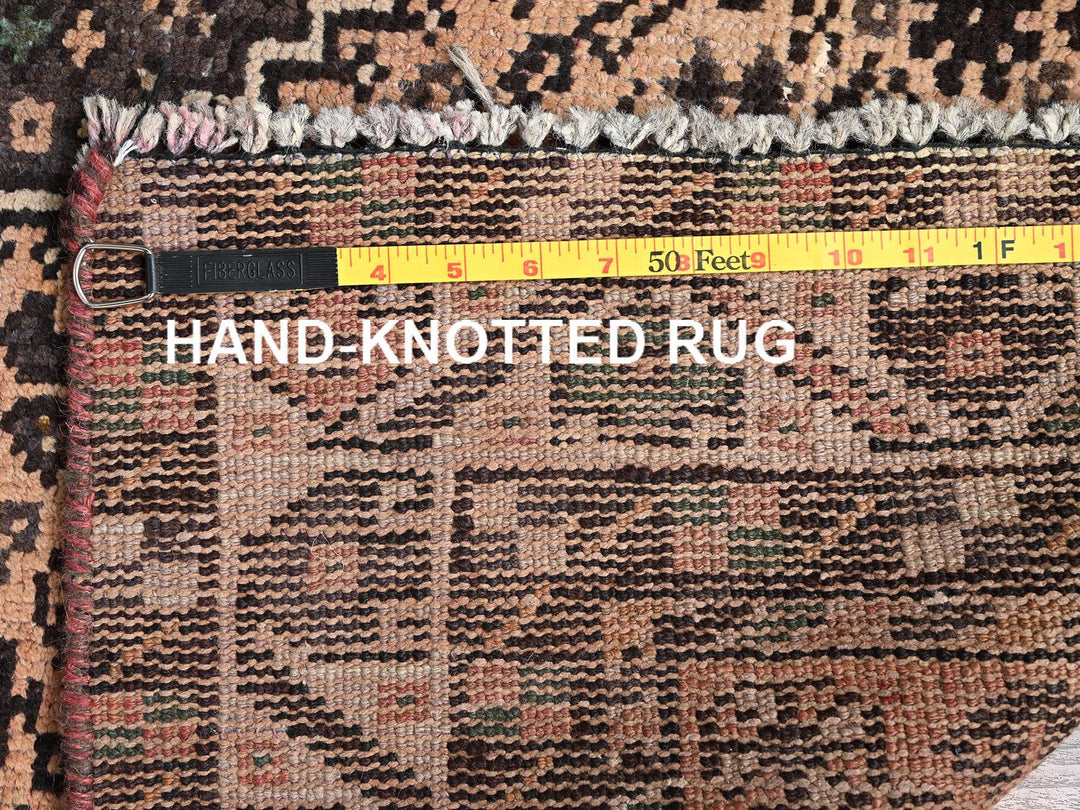 4'11" x 6'4" Vintage Hand Knotted Pink Wool Rectangle Oriental Rug - MOA1021571