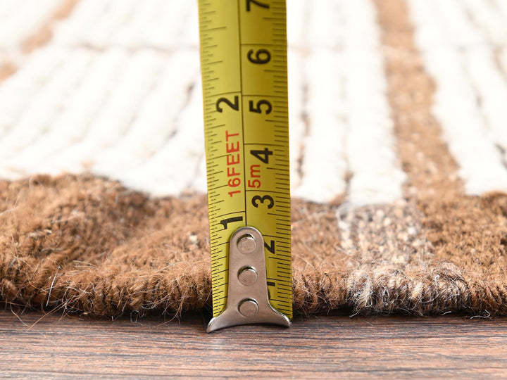 2'9" x 9'5" New Hand Knotted Ivory Wool Runner Oriental Rug - MOA1021765