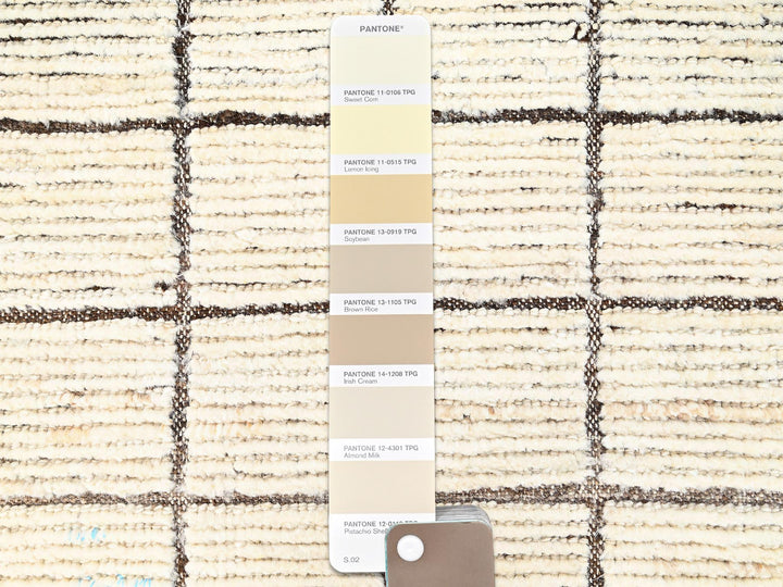 2'7" x 7'10" New Hand Knotted Ivory Wool Runner Oriental Rug - MOA1021772