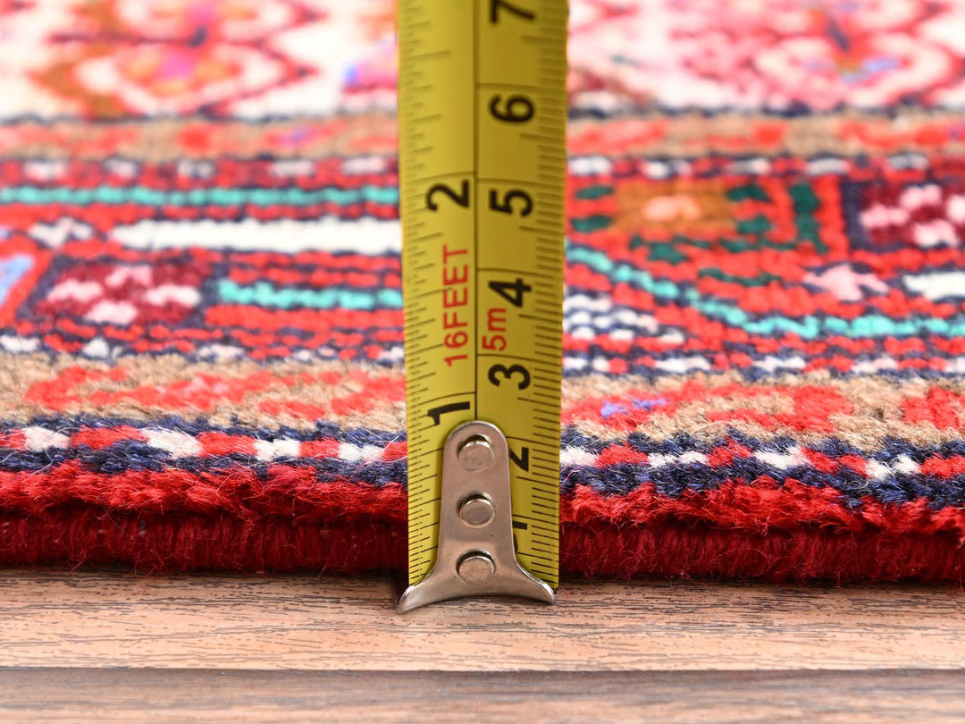 2'4" x 6'4" New Hand Knotted Ivory Wool Runner Oriental Rug - MOA1021884