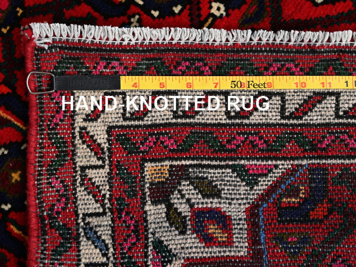 2'2" x 6'6" New Hand Knotted Red Wool Runner Oriental Rug - MOA1021886