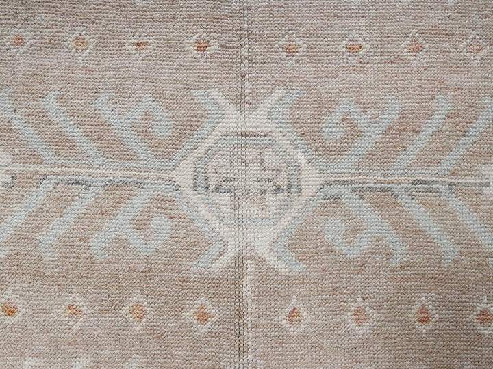 5'10" x 8'6" New Hand Knotted Pink Wool Rectangle Oriental Rug - MOA1021980