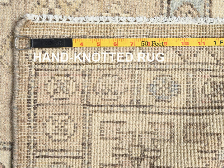 4'10" x 6'10" New Hand Knotted Brown Wool Rectangle Oriental Rug - MOA1021981