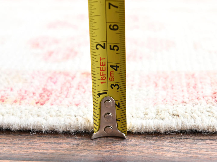 4'10" x 6'8" New Hand Knotted Grey Wool Rectangle Oriental Rug - MOA1021982