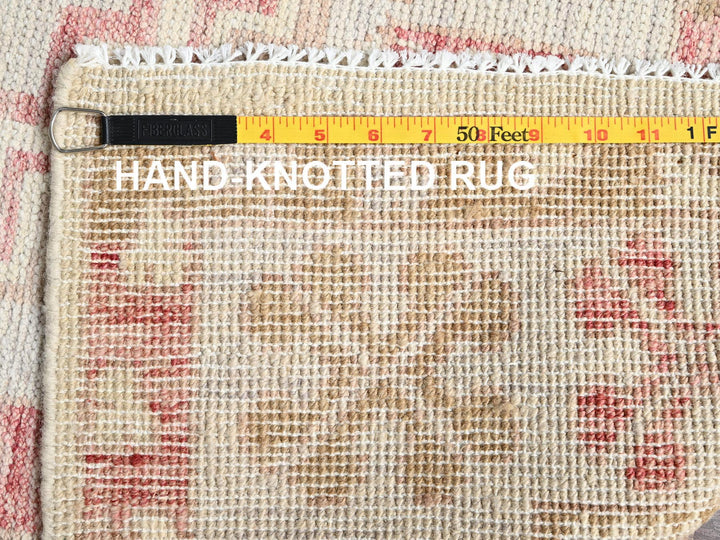 4'10" x 6'8" New Hand Knotted Grey Wool Rectangle Oriental Rug - MOA1021982