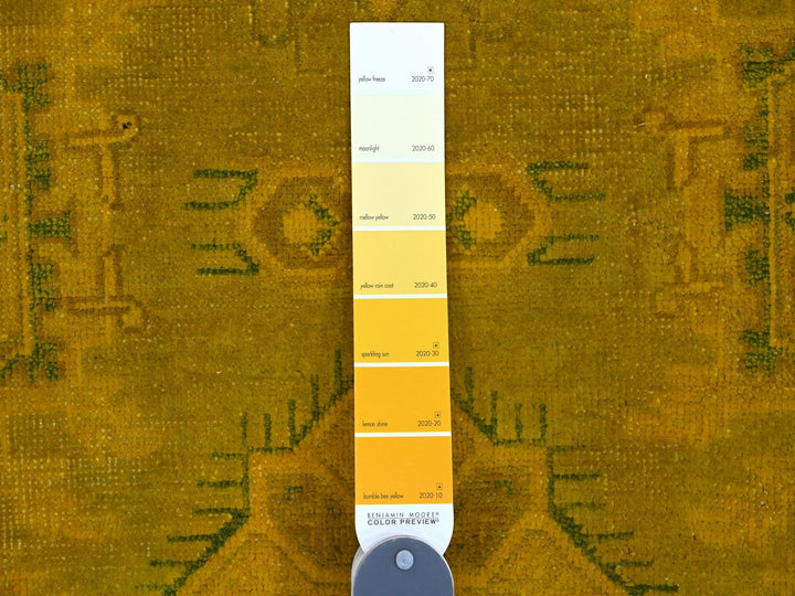 7'6" x 9'5" New Hand Knotted Overdyed Wool Rectangle Oriental Rug - MOA10220009