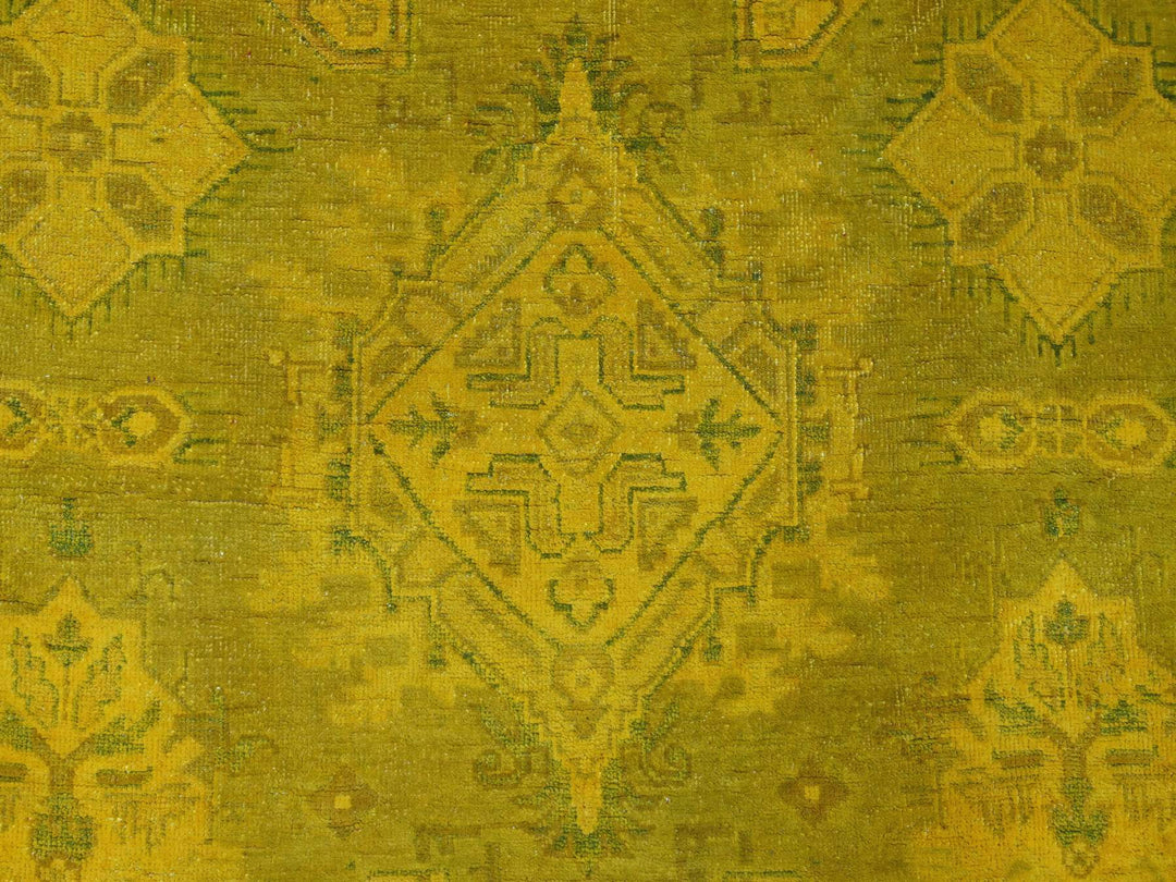 7'6" x 9'5" New Hand Knotted Overdyed Wool Rectangle Oriental Rug - MOA10220009