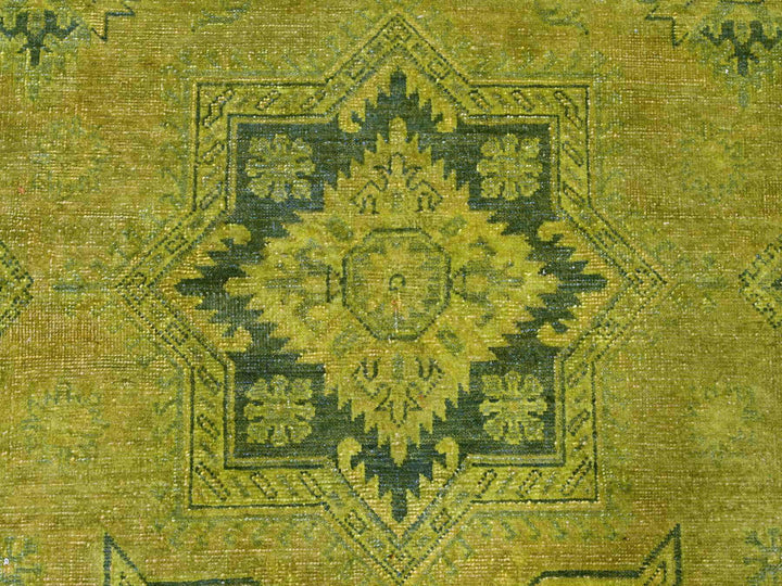 8'0" x 9'6" New Hand Knotted Overdyed Wool Rectangle Oriental Rug - MOA10220012