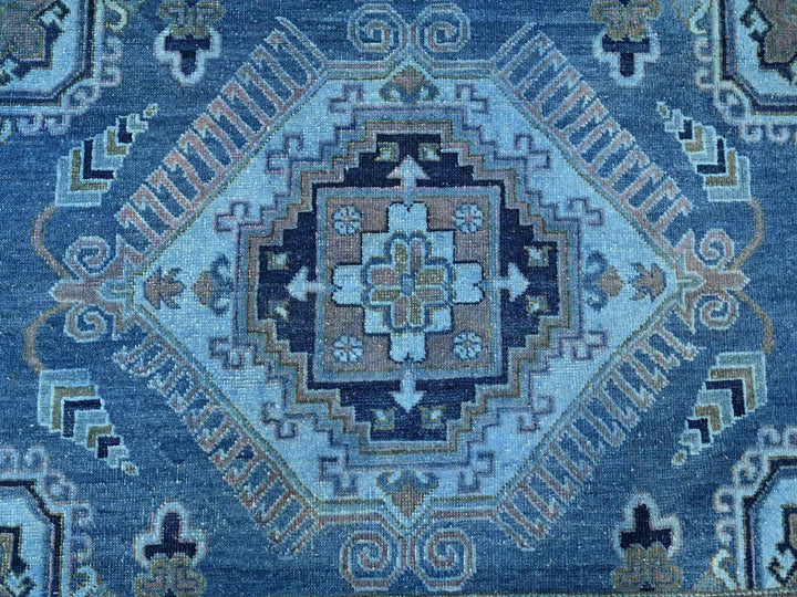 7'11" x 9'9" New Hand Knotted Overdyed Wool Rectangle Oriental Rug - MOA10220013