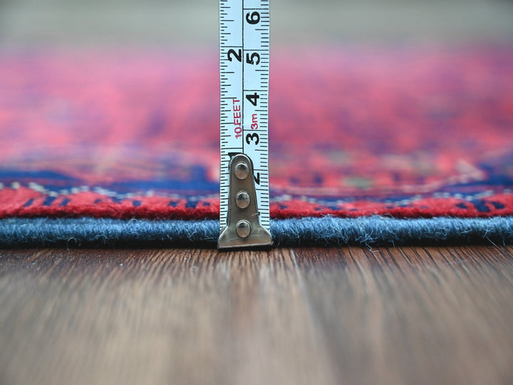 2'6" x 21'6" New Hand Knotted Red Wool Runner Oriental Rug - MOA10220021