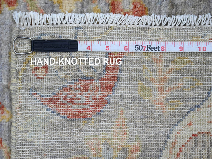 2'1" x 3'2" New Hand Knotted Blue Wool Rectangle Oriental Rug - MOA10220048