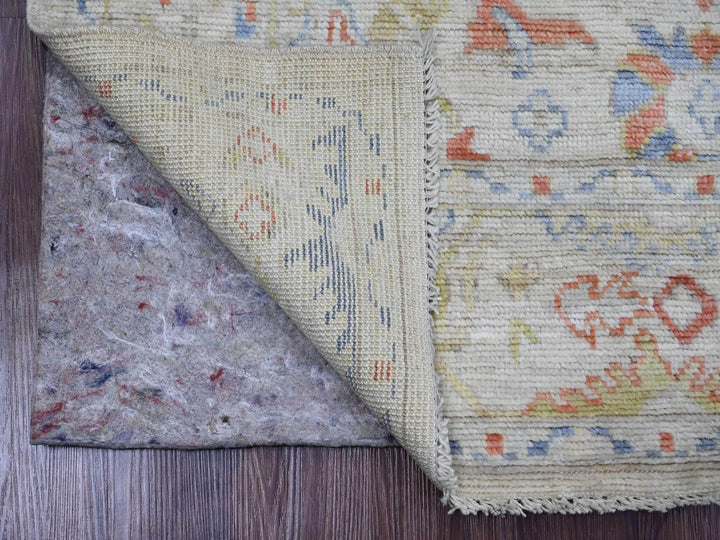 4'0" x 6'0" New Hand Knotted Grey Wool Rectangle Oriental Rug - MOA10220066