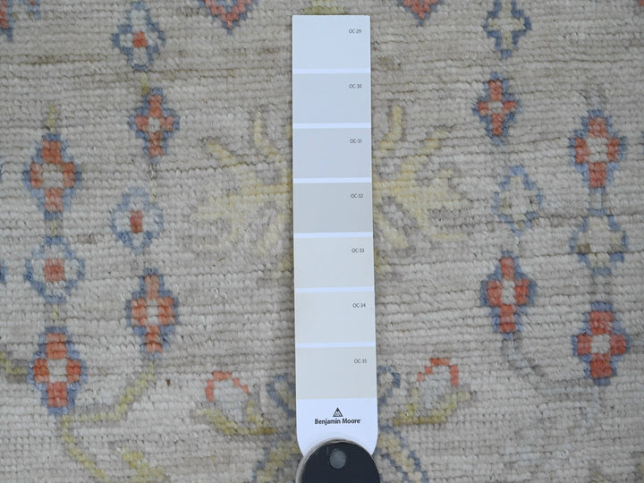 4'0" x 6'0" New Hand Knotted Grey Wool Rectangle Oriental Rug - MOA10220066