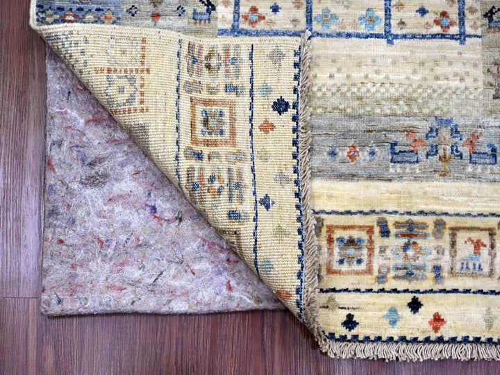 2'10" x 9'6" New Hand Knotted Brown Wool Runner Oriental Rug - MOA10220115