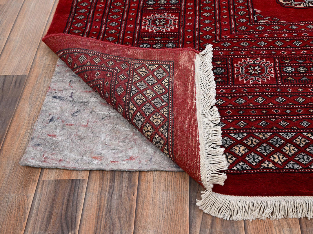 10'4" x 14'4" New Hand Knotted Red Wool Rectangle Oriental Rug - MOA1022011