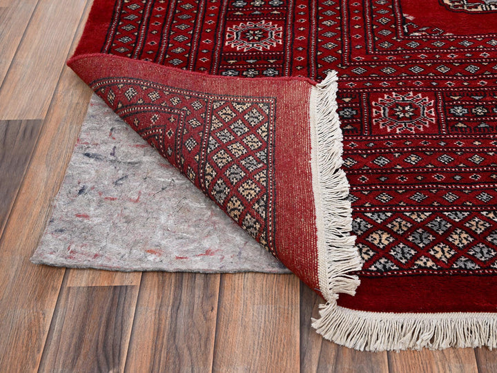 10'4" x 14'4" New Hand Knotted Red Wool Rectangle Oriental Rug - MOA1022011