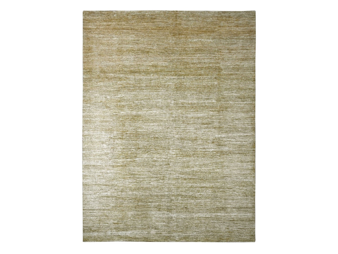 8'9" x 11'7" New Hand Knotted Brown Wool Rectangle Oriental Rug - MOA10220139