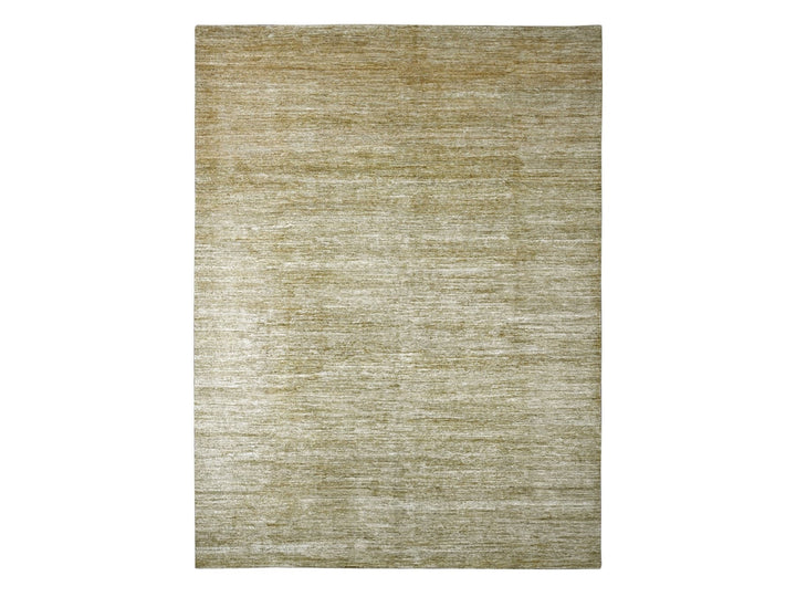 8'9" x 11'7" New Hand Knotted Brown Wool Rectangle Oriental Rug - MOA10220139